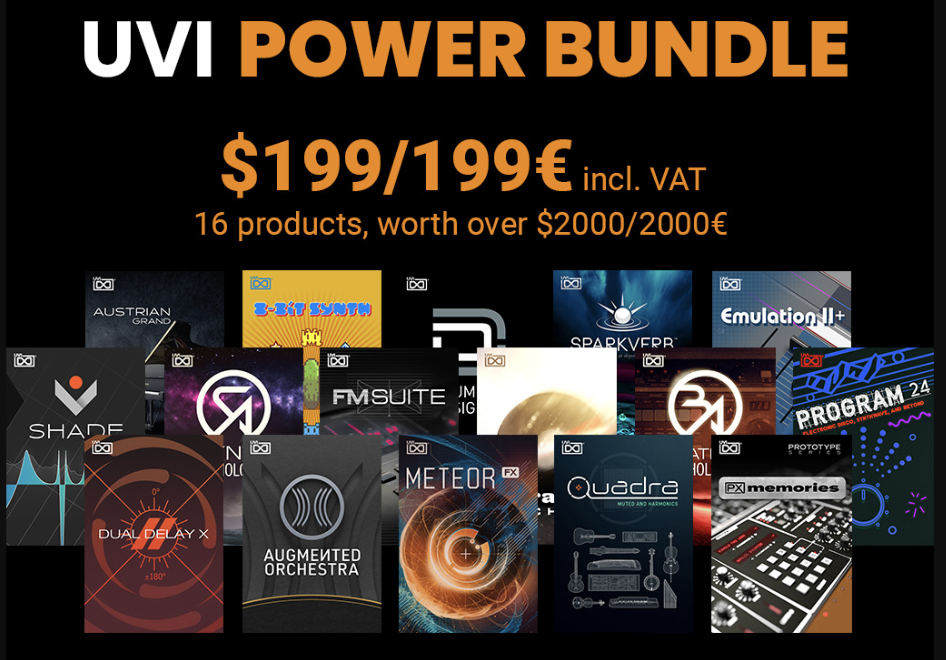 UVI UVI POWER BUNDLE&Synth Anthology 4